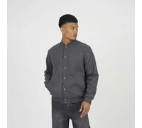 Brave Soul Bomber Style Jacket - Charcoal - Charcoal - L