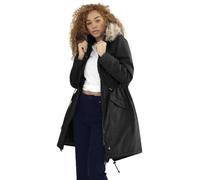 Brave Soul Charlotte Fishtail Parka - black - 8