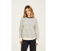Brave Soul Classic Stripe Crew Neck Womens Sweatshirt - - Size: XL