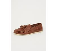 Brave Soul Faux Leather Mens Woven Loafers - - Size: 10