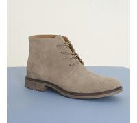 Brave Soul Faux Suede Lace Up Desert Boot - Stone - 11 - Stone