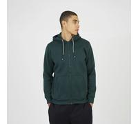 Brave Soul Full Zip Hoodie - Dark Green - Dark Green - XL