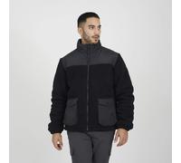 Brave Soul Funnel Neck Fleece Jacket - Black - Black - M