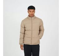 Brave Soul Funnel Neck Padded Jacket - Stone - Stone - M