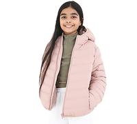 BRAVE SOUL Girls GRANTPLAIN Padded Hooded Jacket Winter Warm Puffer Coat (as8, age, 9_years, 10_years, regular, Dusky Pink, 9 Years)