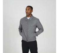 Brave Soul Harrington Style Zip Through Jacket - Grey - Grey - S