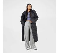 Brave Soul Heat Seal Quilted Longline Padded Jacket - Black - Black - 8