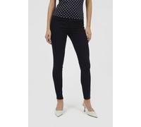 Brave Soul High Waist Skinny Jeans In Black Black 8