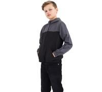 BRAVE SOUL Kids Boys Ashblock Lightweight Windrunner Hooded Jacket