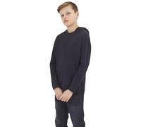 BRAVE SOUL Kids Plain Fleece Hoodie Sweatshirt - Boys & Girls Pullover Jumper, Soft & Cozy Hooded Top for School & Casual Wear Black 13 Years