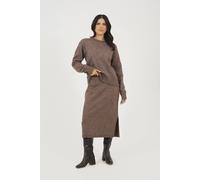 Brave Soul Women's Knitted Jumper & Midi Skirt Set in Brown | Size: Large Brave Soul Brown L