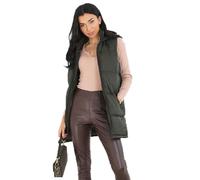 Brave Soul Ladies CELLOLGIL Padded Longline Gilet