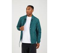 Brave Soul Men's Lightweight Coach Style Jacket in Green | Size: Medium Brave Soul Green M