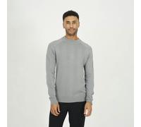 Brave Soul Long Sleeve Ribbed Raglan Jumper - Grey - Grey - XL