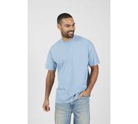 Brave Soul Acid Wash Oversized T-shirt - Blue - Blue - L