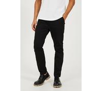 Brave Soul Mens Black Cotton Chino Trousers - Size 32R
