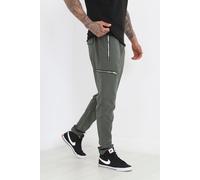 Brave Soul Men's Elasticated Waist Utility Trousers in Khaki | Size: 32R Brave Soul Khaki 32R