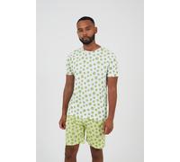 Brave Soul Men's Festive Sprout Print Pyjama Set | Size: Large Brave Soul Multicolor L
