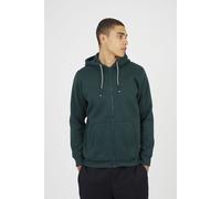 Brave Soul Men's Full Zip Hoodie in Dark Green | Size: Medium Brave Soul Dark Green M