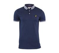 BRAVE SOUL Mens Glover Goldin Khalifa Polo T-Shirt Casual Top Golf Top