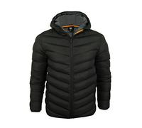 Brave Soul Men's Grantplain Bomber Jacket, Black (Black Black), Medium (Size:M)