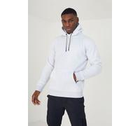 Brave Soul Men's Hoodie With Kangaroo Pocket in Ecru | Size: Large Brave Soul Ecru L