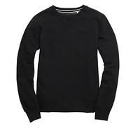 Brave Soul Mens Jones Crew Neck Sweatshirt (S) (Black)