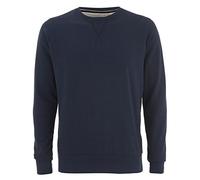 Brave Soul Mens Jones Crew Neck Sweatshirt (S) (Dark Navy)