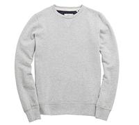 Brave Soul Mens Jones Crew Neck Sweatshirt (S) (Light Grey Marl)