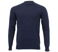 Brave Soul Men's Jumper 181TURTLEF Navy X Large