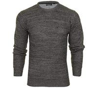 Brave Soul Men's Jumper 230NEUTRONE Slate Grey/Silver Grey Medium