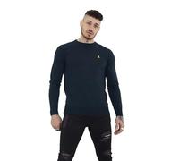 BRAVE SOUL Mens Jumper Long Sleeve Light Knit Crew Neck Sweater Jersey
