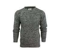 BRAVE SOUL Men's Jumper Neutron Long Sleeved (Black) M