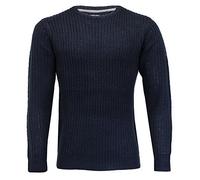 BRAVE SOUL Men's Jumpers 181BINARYC Navy Small