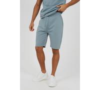 Brave Soul Mens Light Blue Elasticated Waist Shorts - Size Medium