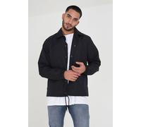 Brave Soul Men's Lightweight Coach Style Jacket in Black | Size: Medium Brave Soul Black M