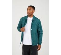 Brave Soul Men's Lightweight Coach Style Jacket in Green | Size: Small Brave Soul Green S