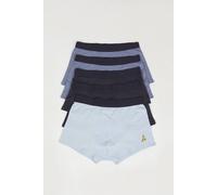 Brave Soul Men's Pack of 5 Boxers with Embroidery Detail | Size: Large Brave Soul Multicolor L