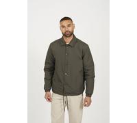 Brave Soul Men's Padded Coach Jacket in Khaki | Size: Medium Brave Soul Khaki M