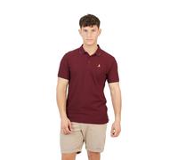 BRAVE SOUL Mens Polo Shirts- Ideal for Sports, Travel, and Casual Outings or Weekend Wear Polo Shirt for Men UK, Burgundy Colour, Size: XX-Large