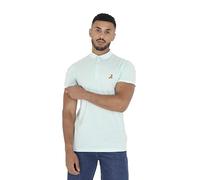BRAVE SOUL Men's Polo T-Shirts Short Sleeve Tee Top Classic, Green Colour, UK Size S