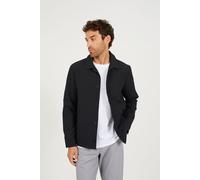 Brave Soul Men's Seersucker Shacket in Black | Size: Medium Brave Soul Black M