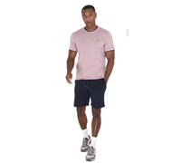 BRAVE SOUL Mens Short Sleeve Cotton Crew Neck T-Shirts Base Layer Casual Tees (UK, Alpha, S, Regular, Regular, Purple, Mens Crew Neck Short Sleeve T-Shirt)