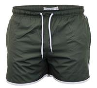 BRAVE SOUL Men's Shorts ENNISPKD Khaki Medium