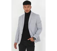 Brave Soul Men's Single Breasted Blazer in Grey | Size: Medium Brave Soul Grey M