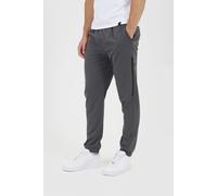 Brave Soul Men's Straight Leg Elasticated Waist Trousers in Dark Grey | Size: Medium Brave Soul Dark Grey M