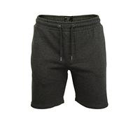 BRAVE SOUL Mens Sweat Comfy Summer Fleece Jersey Baggy Jogging Shorts S-XL Dark Charcoal Marl