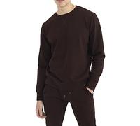 BRAVE SOUL Mens Sweatshirt Pullover Soft Casual Knitwear Sweater Jumper Top S-XL Bitter Chocolate Grey Medium