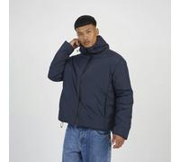 Brave Soul Padded Hooded Jacket - Navy - Navy - S