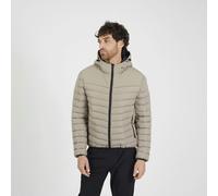 Brave Soul Padded Hooded Jacket - Taupe - Taupe - L